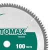 TOMAX 10-Inch 100 Tooth TCG Thin Aluminum and Non-Ferrous Metal