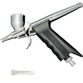 [Airbrush Works] Airbrush AW-4 Series AW-403 Nozzle Diameter 0.01 inch (0.3 mm) / 0.02 inch (0.5 mm) Hand Piece Air Brush Operability Precision Control Long Usable (AW-403 Diameter 0.01 inch (0.3 mm)