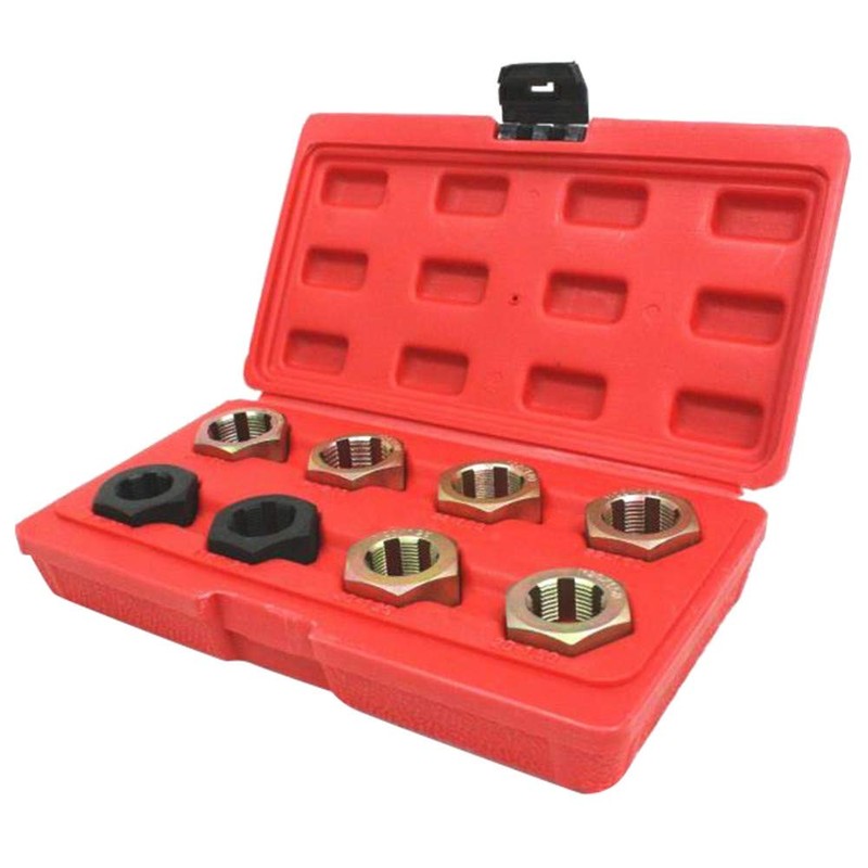 8Pcs Metric Thread Restorer Kit Thread Restorer Tap & Die