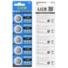 LiCB 5 Pack CR1632 Battery, Long-Lasting & High Capacity CR