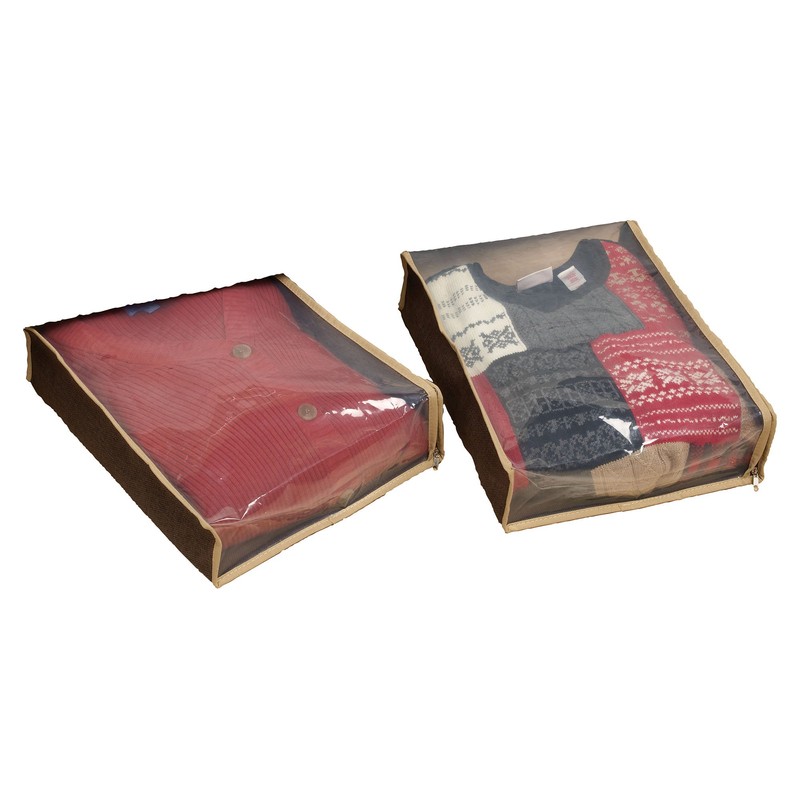 Household Essentials 66612 Sweater Storage Bags | Set of 2