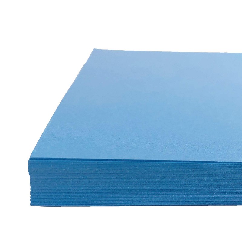 A6 Bright Blue Card Paper Printer - 160gsm 40 Sheets
