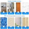 BOPai Stylish Suction Cup Hooks for Shower Loofah Towel Washcloth,