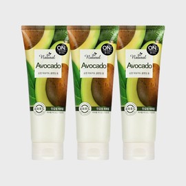 On the Body 온더바디_온더바디 더내추럴 순한 아보카도 클렌징폼 200g X 3개 On the Body_ On the Body The Natural Gentle Avocado Cleansing Foam 200g X 3 Pieces