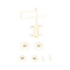 Sewing Machine External Spool Set Portable Multifunctional Sewing Machine Mini