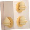 Ipetboom Makeup Sponge Holder Case 4pcs Wall Mount Rack Makeup