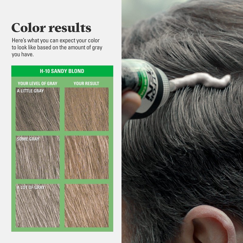 Just For Men Shampoo-In Color, Grey Hair Coloring for Men