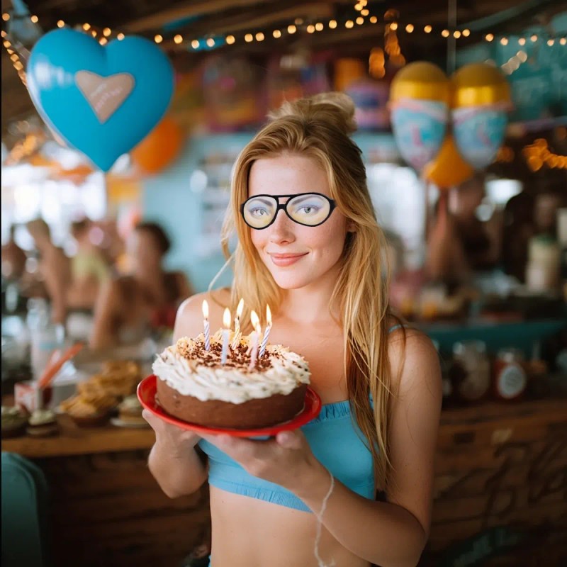 12 Gafas De Fiesta Pintadas Para Bromas Y Disfraces
