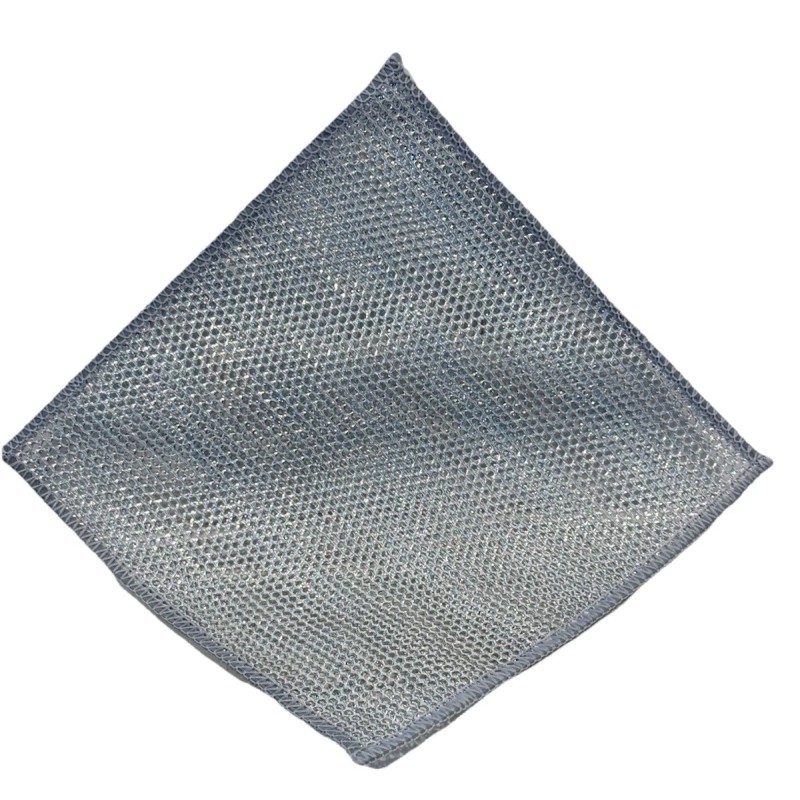 DIKOCO 100Pcs Upgrade Steel Wire Dishcloth Double-Layer Multipurpose Wire Miracle