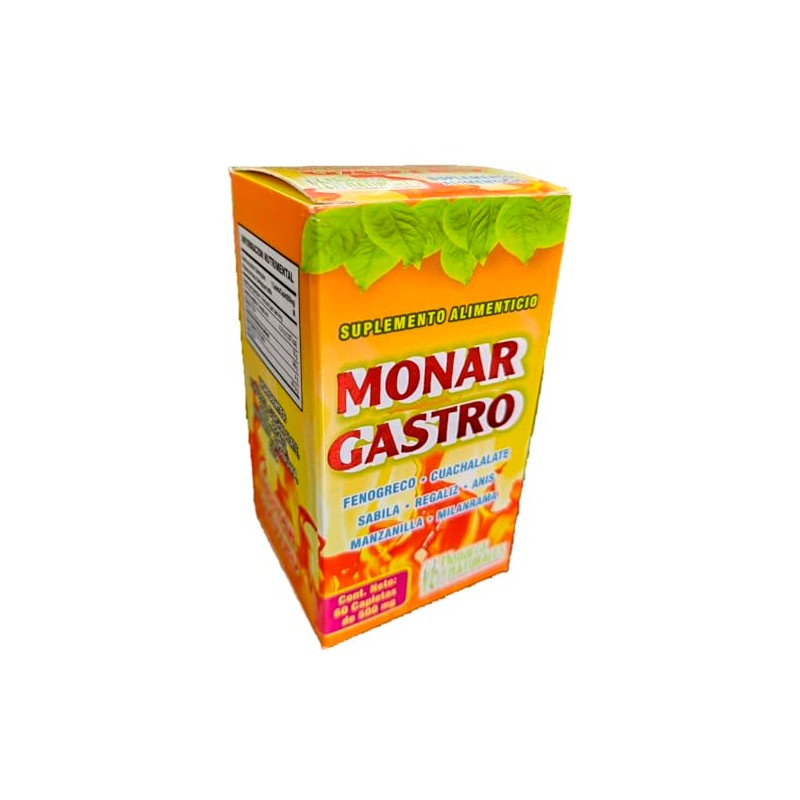 Monar Gastro Auxiliar en los problemas de Gastritis 1 frasco
