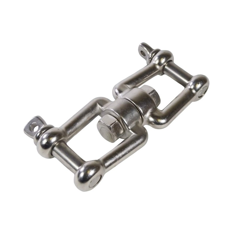 MarineNow Jaw - Jaw Swivel Anchor Connector 316 Stainless Steel