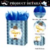 Ranfashiong 2 Pack 13" Large Father's Day Gift Bag with