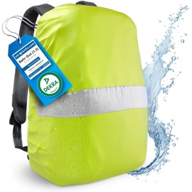 Nextcover® AquaShield Universal Rain Cover for Backpack & School Bag I 100% Waterproof Backpack Rain Cover for Effective Protection Against Moisture I Backpack Cover Reflective I Rain Cover