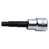 Koken 3/8 (9.5 mm) SQ. Hex Bit Socket, Total Length: 2.4 inches (62 mm), 0.4 inches (11 mm), 3010M.62-11