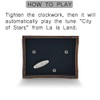 Sooharic La La Land Music Box Wind Up, 18 Note