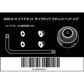 Wera 05003597001 | Zyklop Ratchet 3/8 Repair Kit