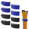 Pack of 8 Ski Fastening Straps, Adjustable Ski Straps for