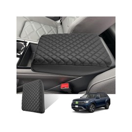 Ruiya 2024 2025 2026 Atlas Cross Sport Armrest Cover for VW Atlas 2025 Accessories Soft & Comfy Thicken Center Console Cover Compatible with 2024 2025 2026 Volkswagen VW Atlas Cross Sport