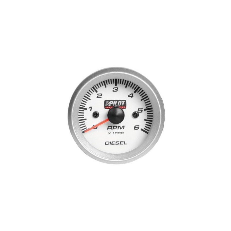 Pilot LA_10028 Rev COunter for Diesels Engines 0 - 6000