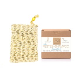 Economy Set Solid Shampoo 'Sensitive' 40 g + Vegan Soap Bag