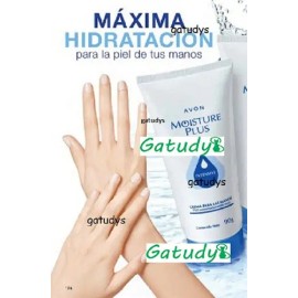 Pack De 3 Cremas Para Manos Extra Secas Avon Moisture Plus                                                                                            