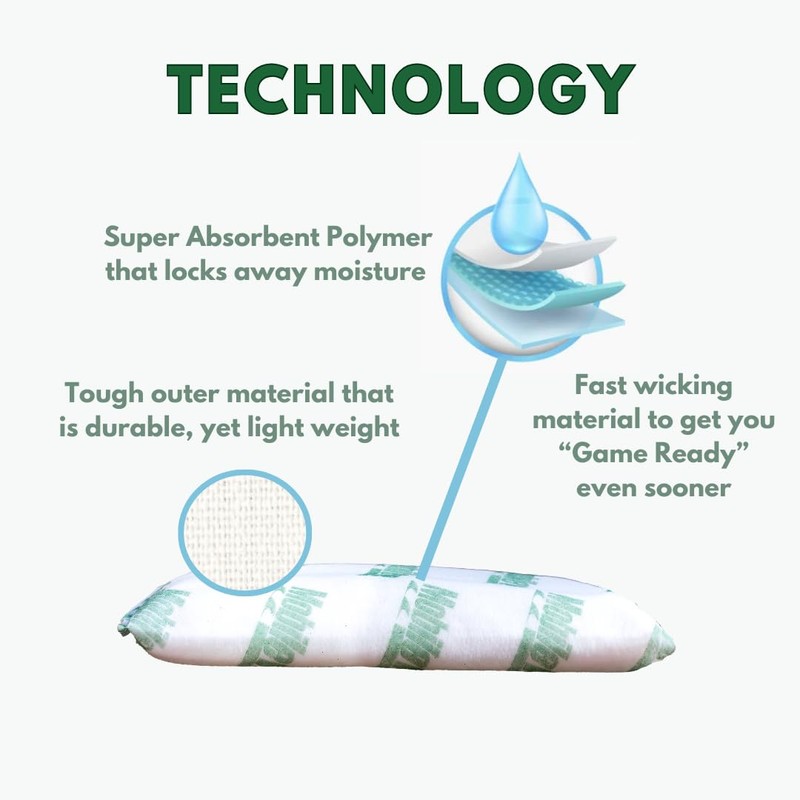 Mobilevee DryPuddle Puddle Sponge for Baseball Fields - Water Absorbing