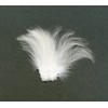 ZUCKER™Strung Rooster Dyed Hackle Feathers - White
