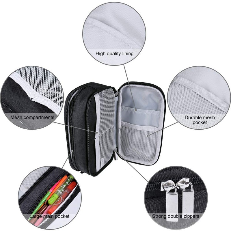 YONZONE Large Capacity Pencil Case Big Storage Pencil Bag Pouch
