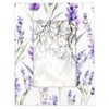 DXTKWL Purple Elegant Lavender 4x6 Picture Frame, Display Photos 3.5x5.5
