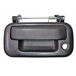 PT Auto Warehouse FO-3505ZA-TG - Manilla para portón trasero con textura, color negro