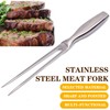 HAPPOW Stainless Steel Meat Fork, Carving Fork for BBQ, Roasting,