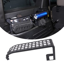 PIUGILH Aluminum Rear Trunk Storage Enclosure, Tail Cargo Storage Panel Multi-function Rack for Hummer H2 2003-2007 Accessories (Left Side)