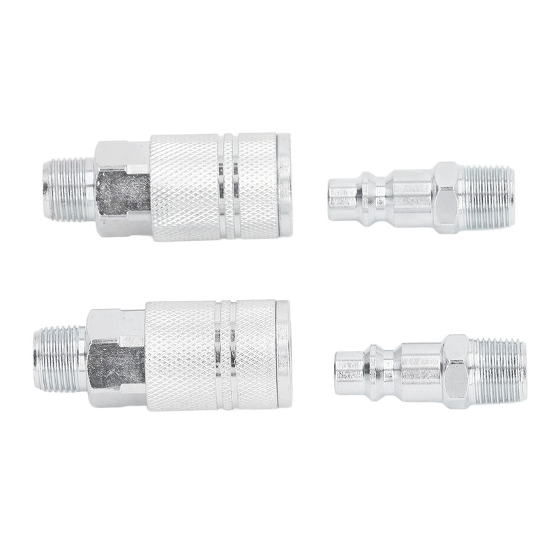 Air Hose Fittings 2 External Connection 2 External Plug 3/8