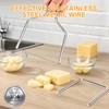 6Pcs Cheese Slicer, Stainless Steel Cheese Cutter, Handheld Butter Cutter
