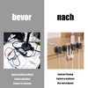 Cable Holder Cable Clips Cable Wall Clamp (Black)