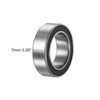 sourcing map 63802-2RS Deep Groove Ball Bearings, Pack of 2,
