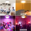 LED Ceiling Light Dimmable with Remote Control 24 W RGB