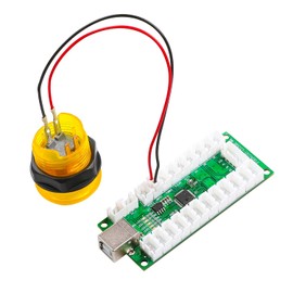 20 Pcs/Lot 2 Pin Arcade Button Cables Terminals Size 0.110'' (2.8mm) Compatible with Zero Delay Arcade USB Encoder/SANWA Arcade Buttons/BL-30 Buttons, JST XH2.54 Plugs