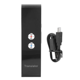 Bluetooth Translator Device 96 Languages APP Synchronization High Accuracy 400mAh Portable Smart Voice Translator Device
