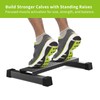Steel Calf Raise Block, Heavy-Duty Standing Calf Machine, Anti-Slip Solid
