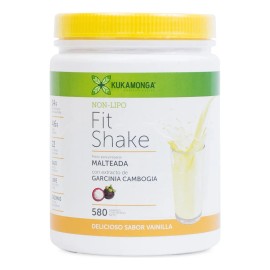 Non Lipo Fit Shake - 580g, Sabor Vainilla Malteada Para Bajar De Peso, Ayuda A Controlar El Apetito Y Acelerar El Metabolismo, Usar 30g Por Da Como...