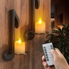 SoulBay Flameless Candles with Remote Timer & Charging Base, 12pcs
