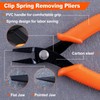 LEONTOOL Clip Spring Removing Pliers for Watch Spring Bar Tool