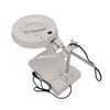 INTBUYING 110V Table Magnifier Lamp Amplification LED Daylight Bright Magnifying