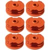 Odashen 6Pack Strimmer Spool Line WX100 Replacement for McGregor MET6032