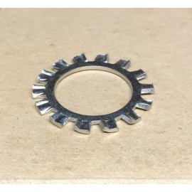 Accurate (10) 1” inch External Tooth Lock Washers Star Steel Zinc (Fits 1” Bolt Shaft)