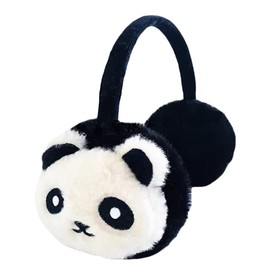 Cute Women's Girls' Warm Ear Warmers, Ear Muffs, Winter Plush Cuddly Ear Warmers, Earbags, Ear Cover, Cold Protection, Warm Earmuffs with Lining for Outdoor Cycling, Skiing, Travel