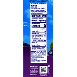 Crystal Light Concord Grape, 12-Quart Canister Box (Pack Of 10)