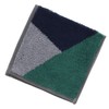 Tanaka Sangyo Imabari Towel, Green, Approx. 9.8 x 4.9 inches