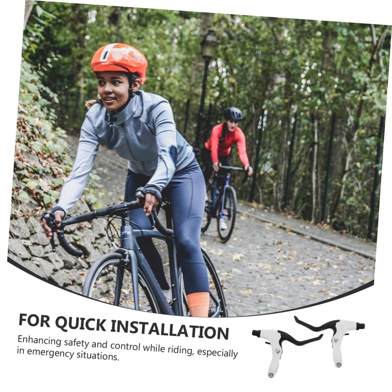 Totority 1 Pair Bicycle Brake Levers Responsive Aluminum Brake Handle